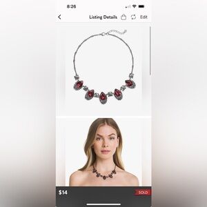 Hematite Stone Necklace